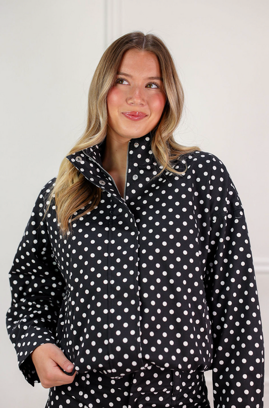 Brynn Polka Dot Jacket