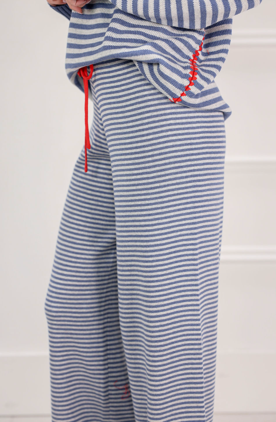 Marine Stripe Sweater & Pants Set of 2