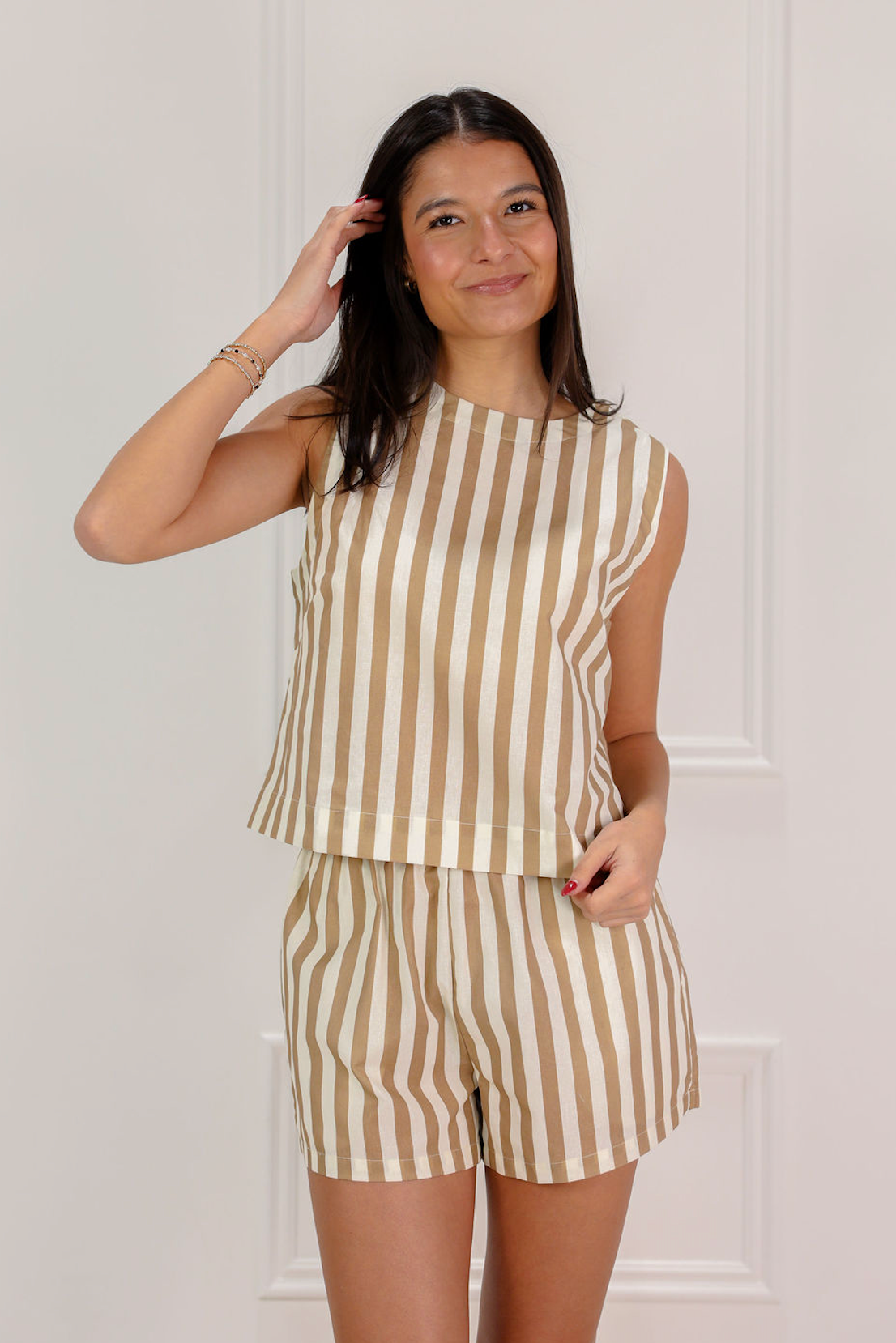 Stripe Tank & Shorts Set of 2