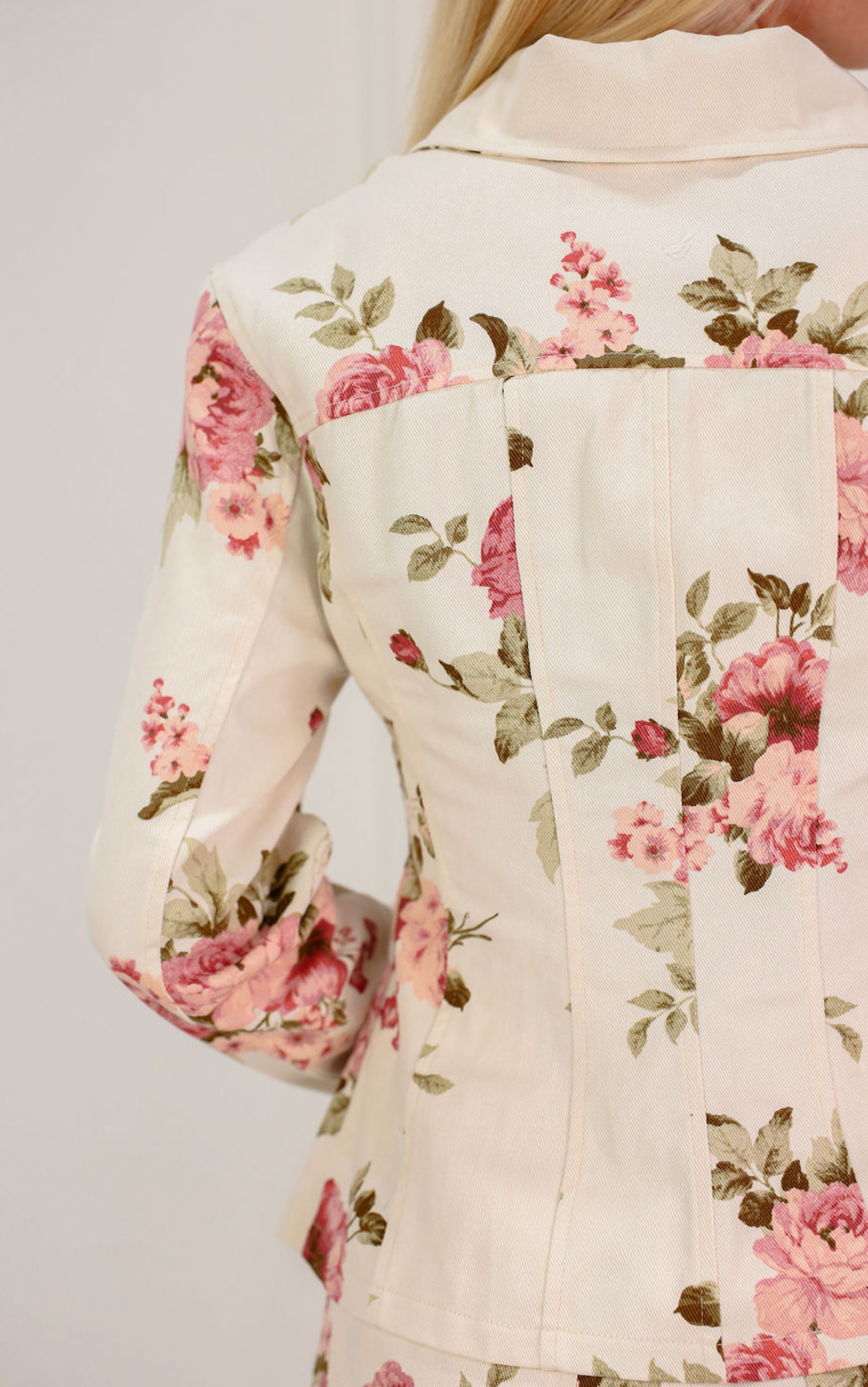 Floral Structured Button Shirt