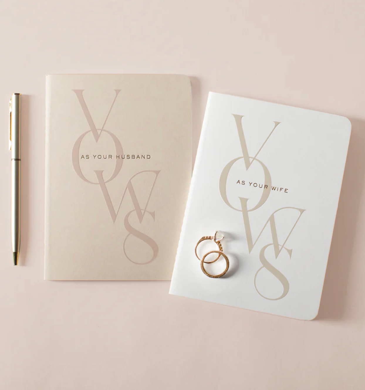 Set of 2 Vow Books