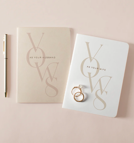 Set of 2 Vow Books