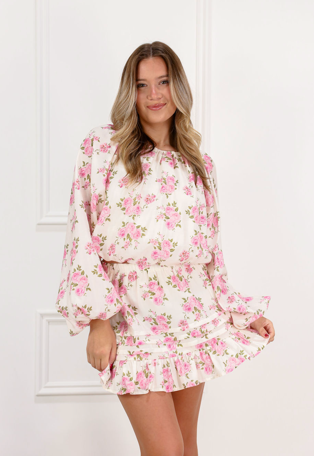 Eisley Floral Blouson Blouse