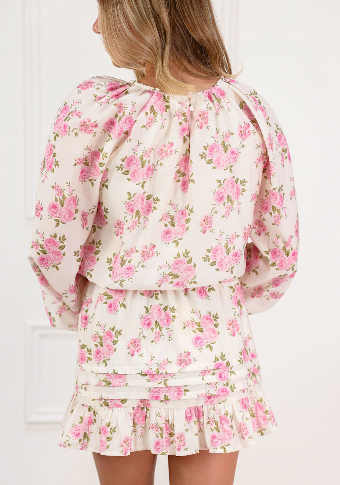 Eisley Floral Skirt w/ Ruffles