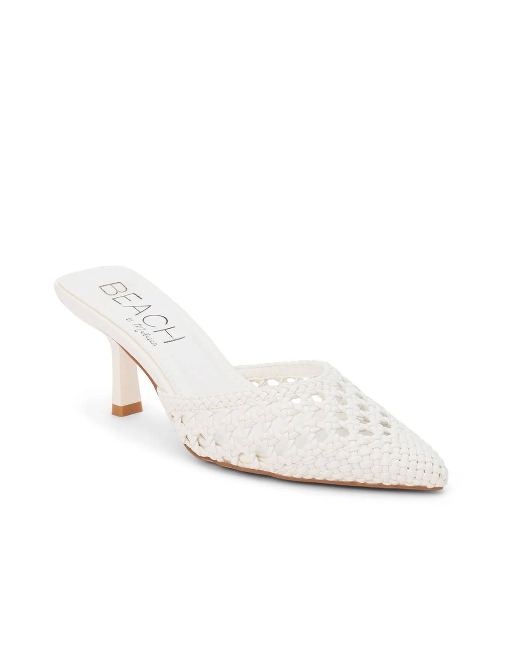 Matisse Tie Heels White