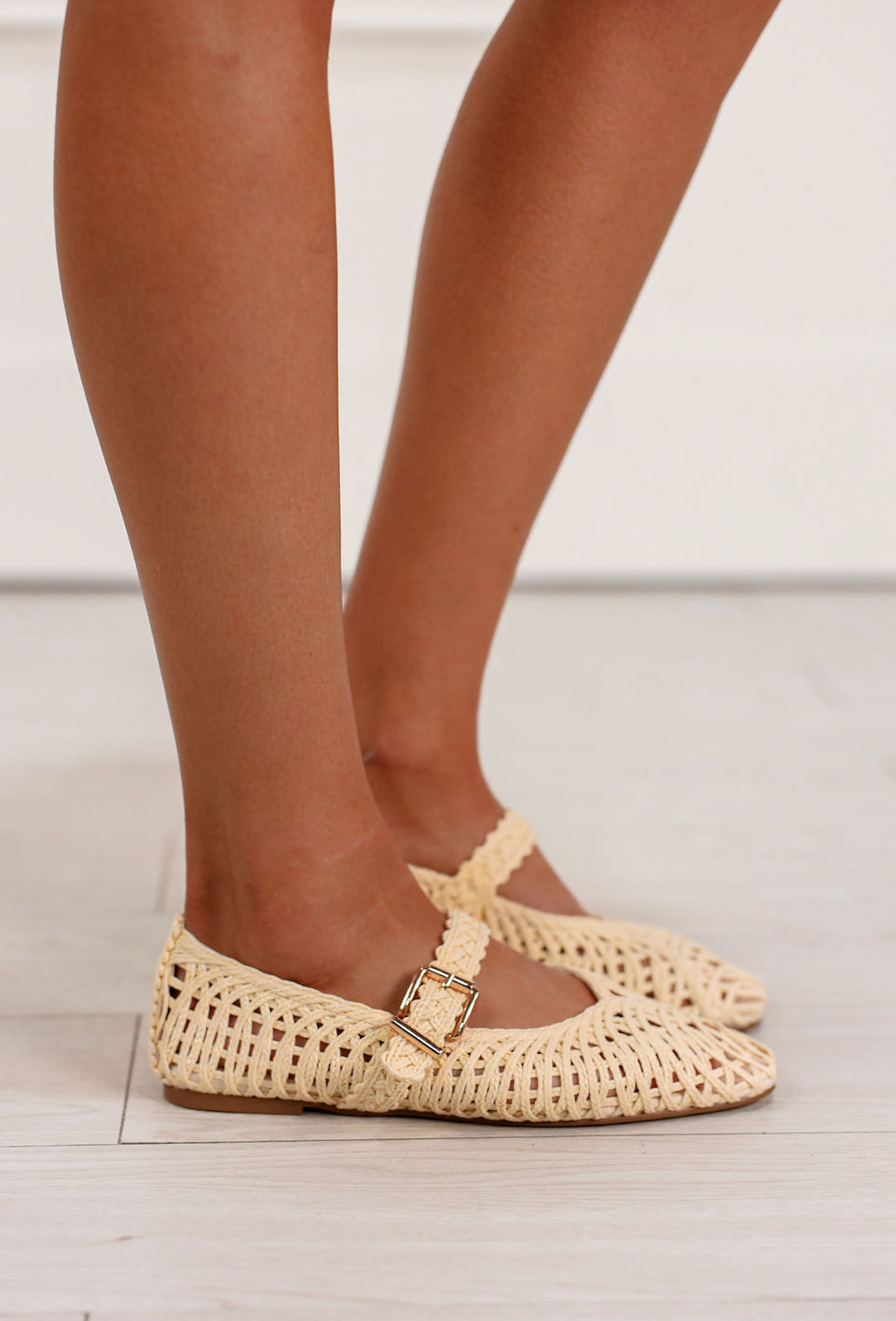 Franky Billini Raffia Flats