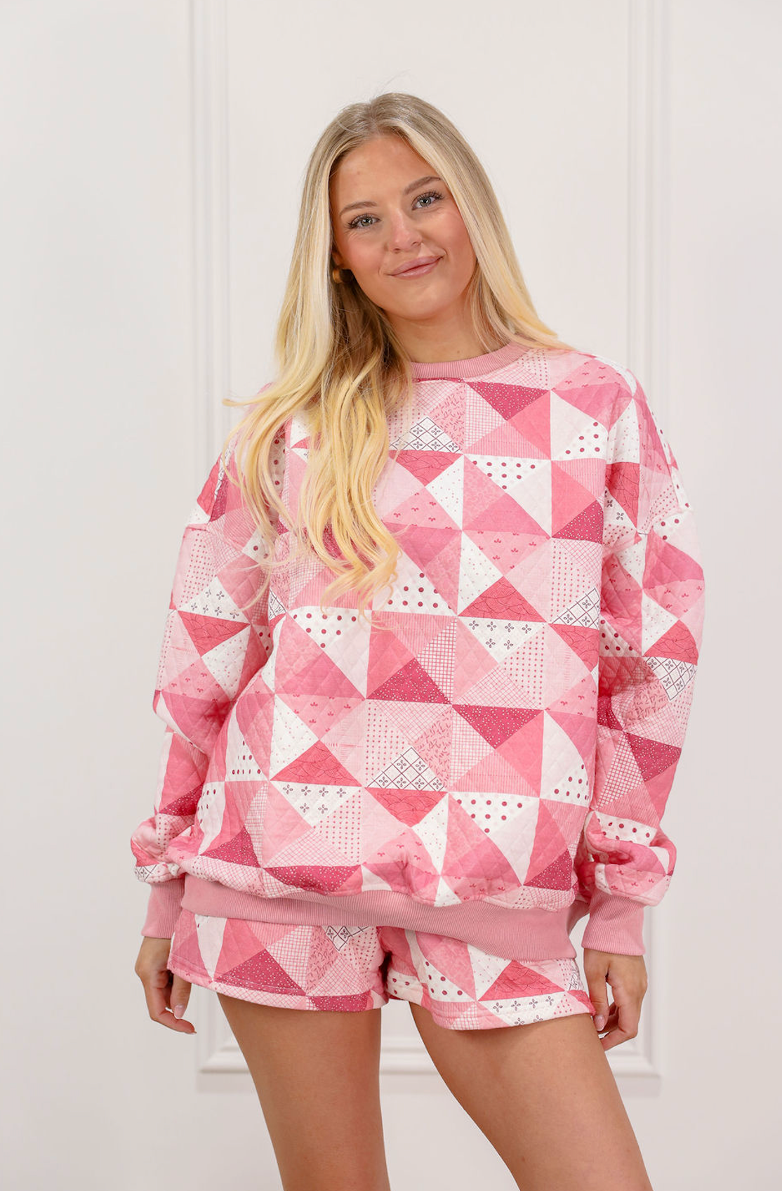 Gemma Quilted Sweatshorts