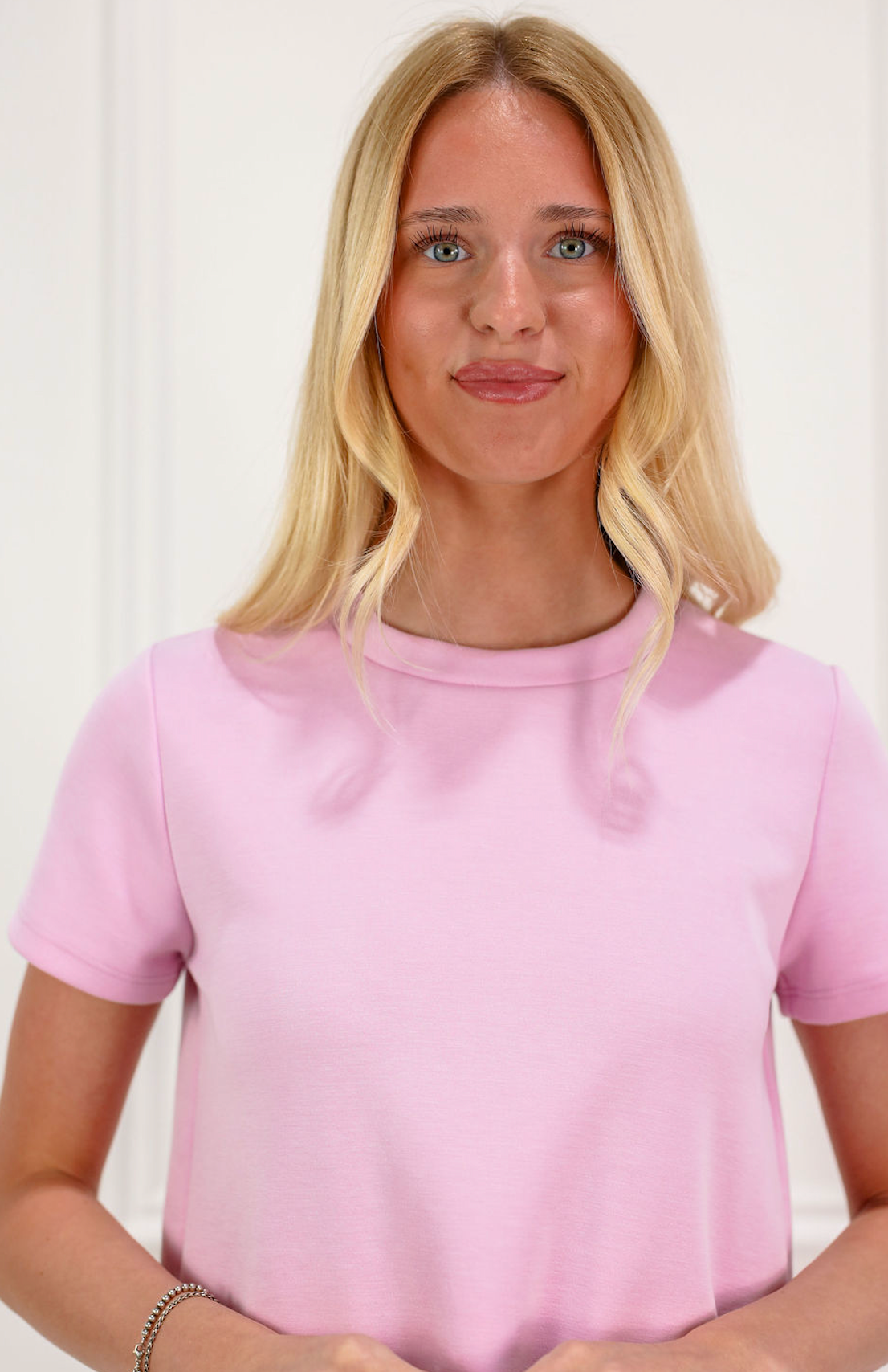 Short Sleeve Top & Skort Set of 2 Pink