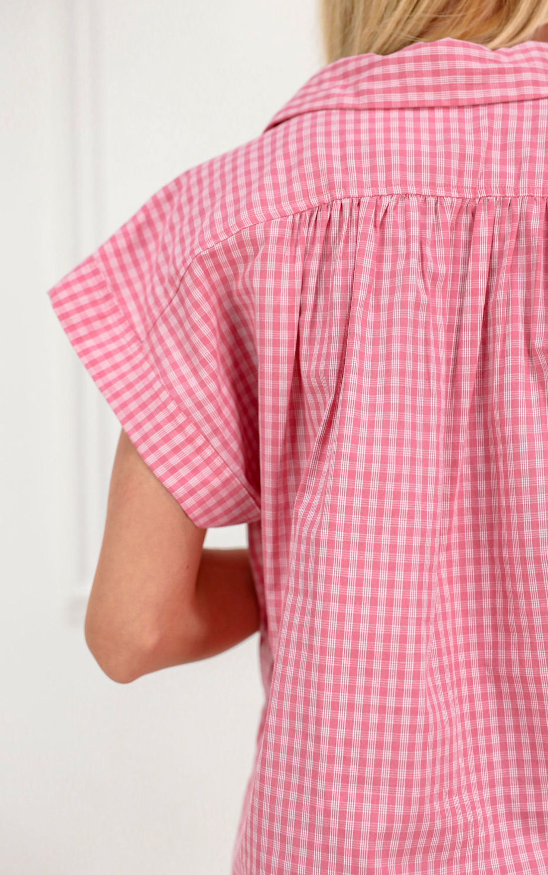 Pink/White Stripe S/S Shirt