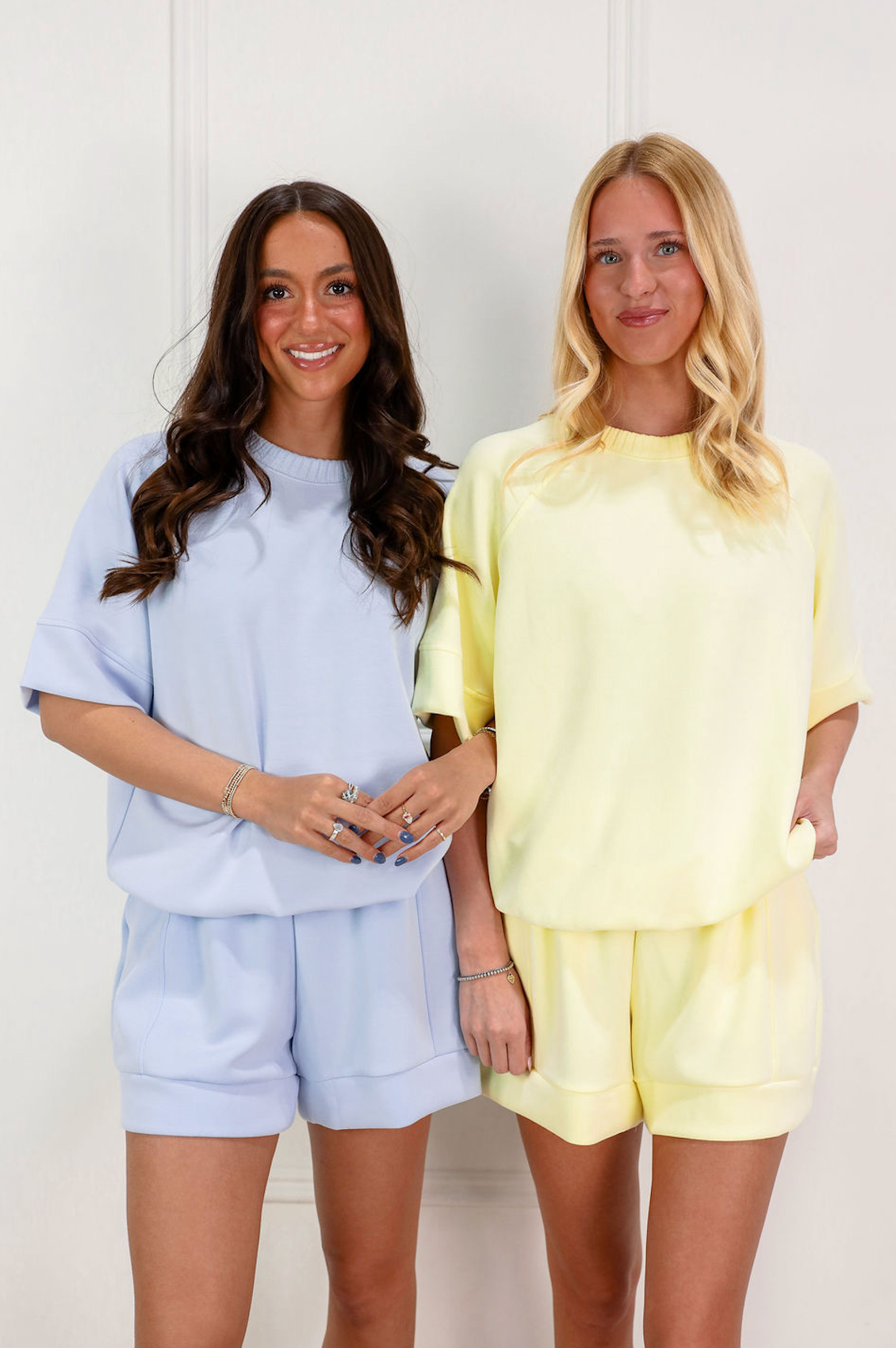 Scuba Top & Shorts Set of 2 Frost