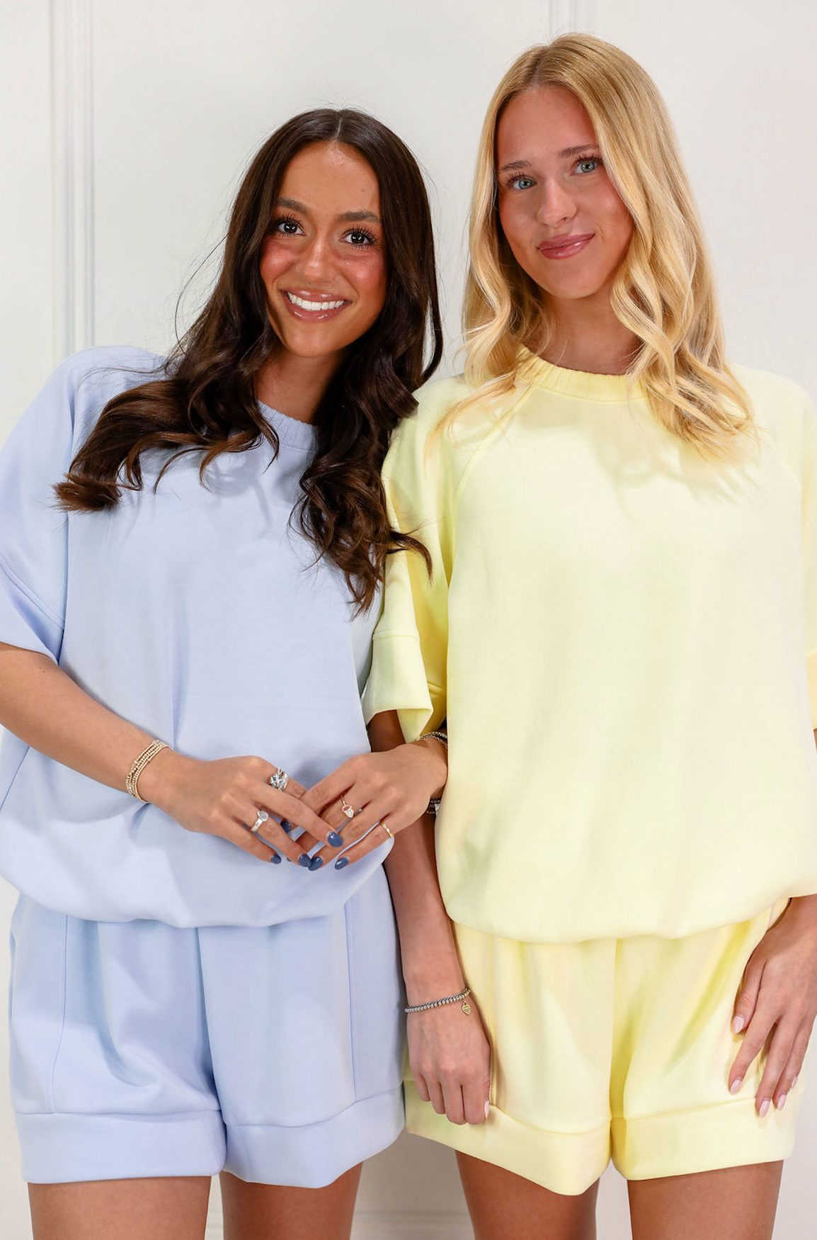 Scuba Top & Shorts Set of 2 Lemon