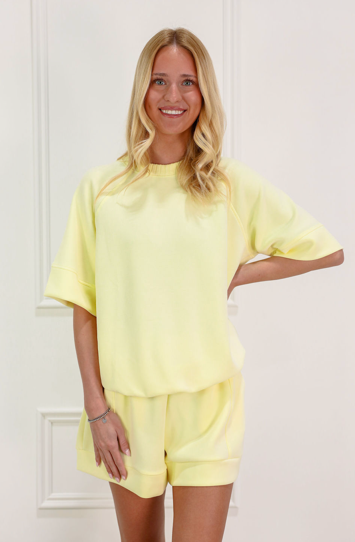 Scuba Top & Shorts Set of 2 Lemon