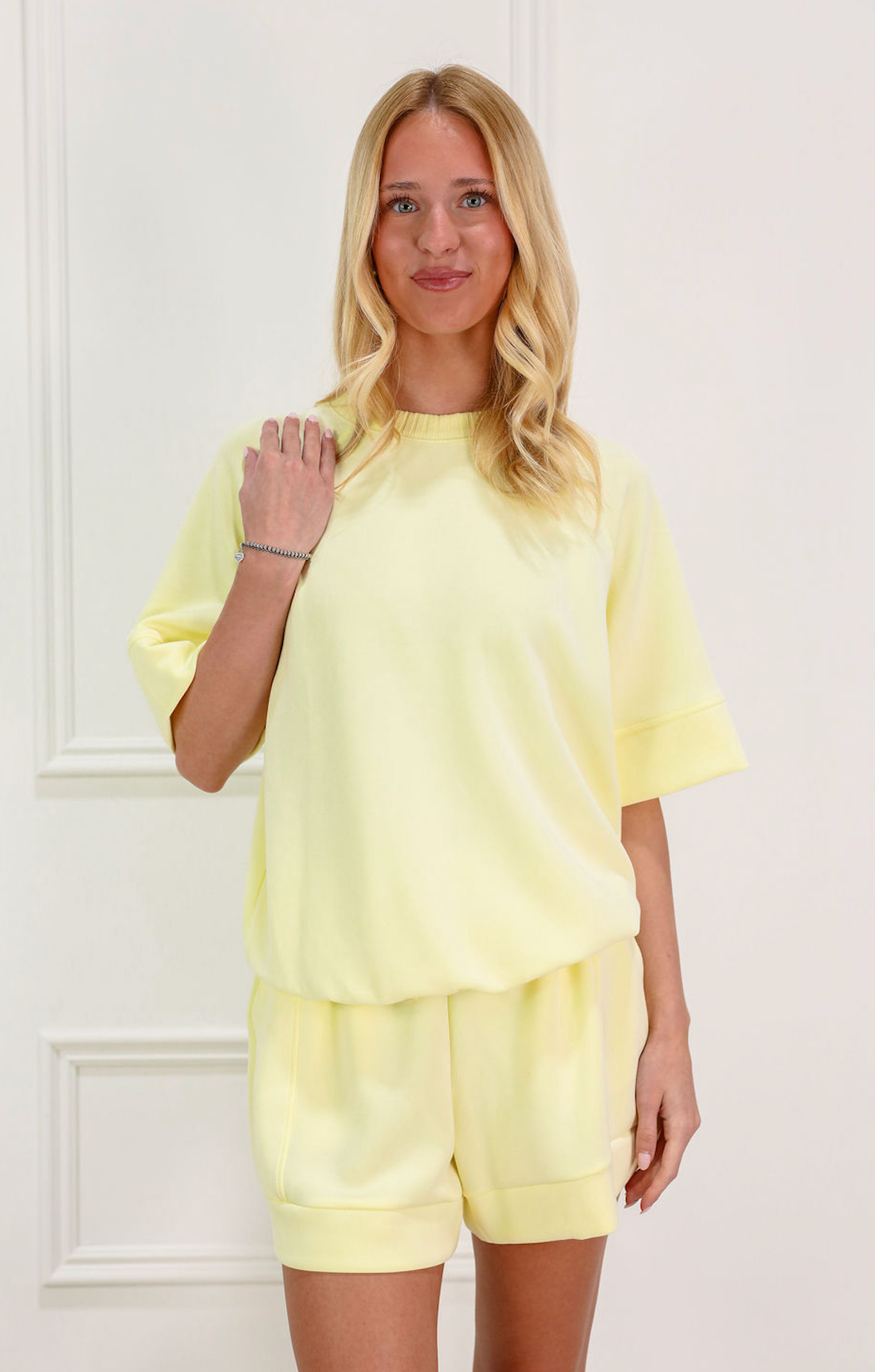 Scuba Top & Shorts Set of 2 Lemon