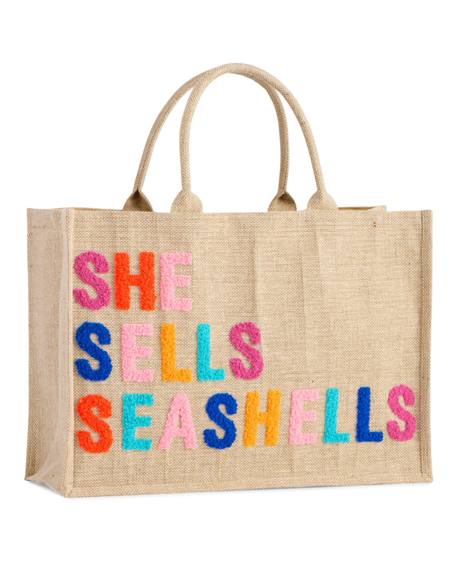 She Sells Seashells Beach Bag