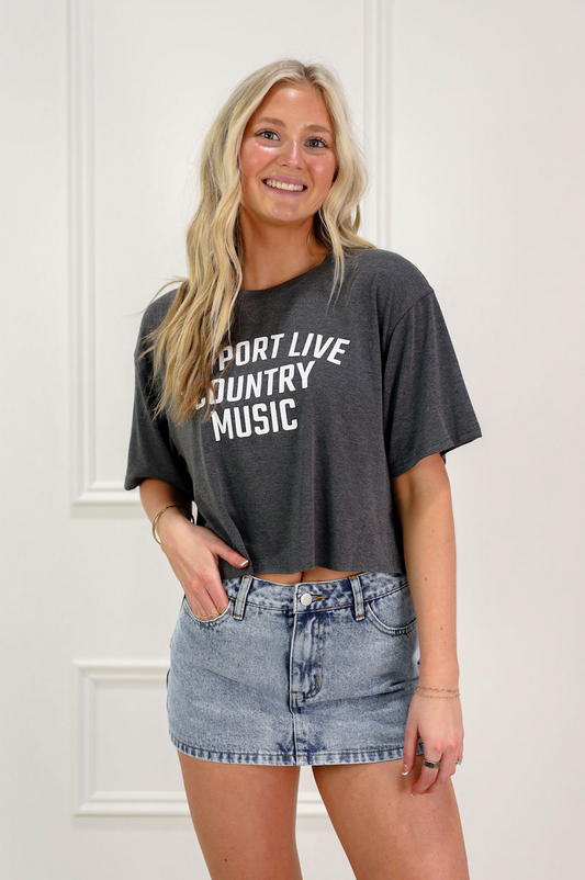 Support Live Country Music T-shirt