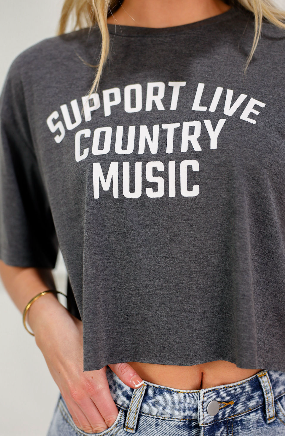 Support Live Country Music T-shirt