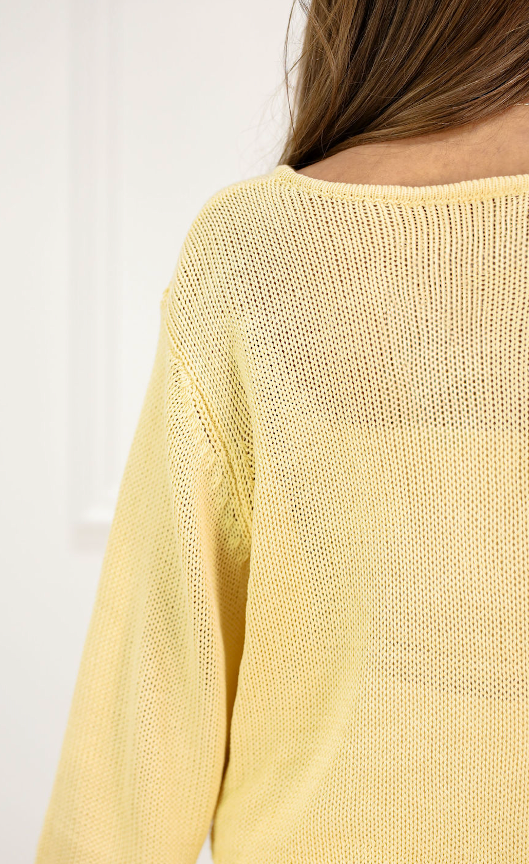 Morgan Cardigan Yellow