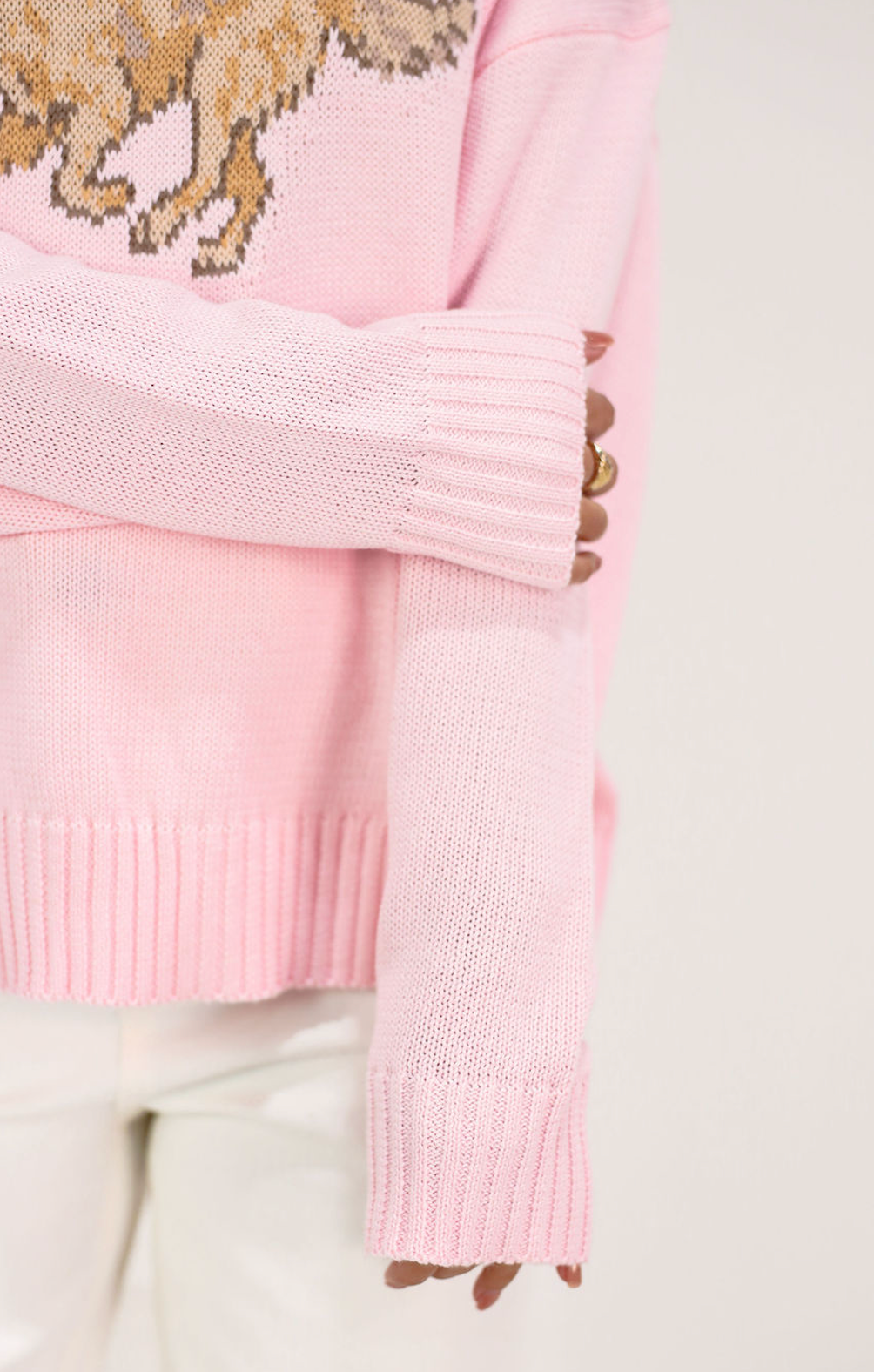 Go Fetch Pink Sweater