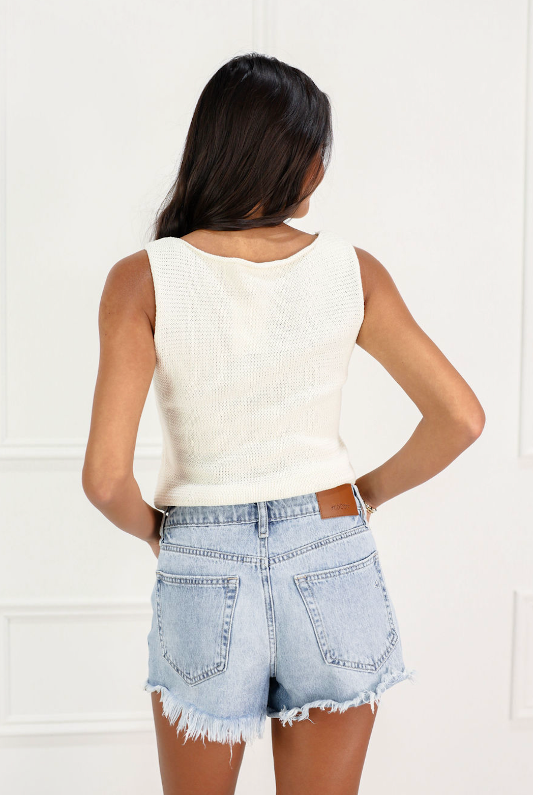 The Shelby Top Ivory