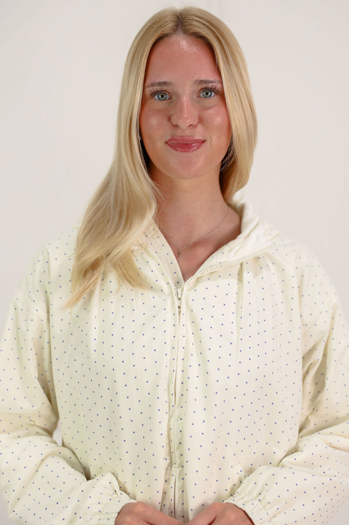 Cream Polka Dot Jacket