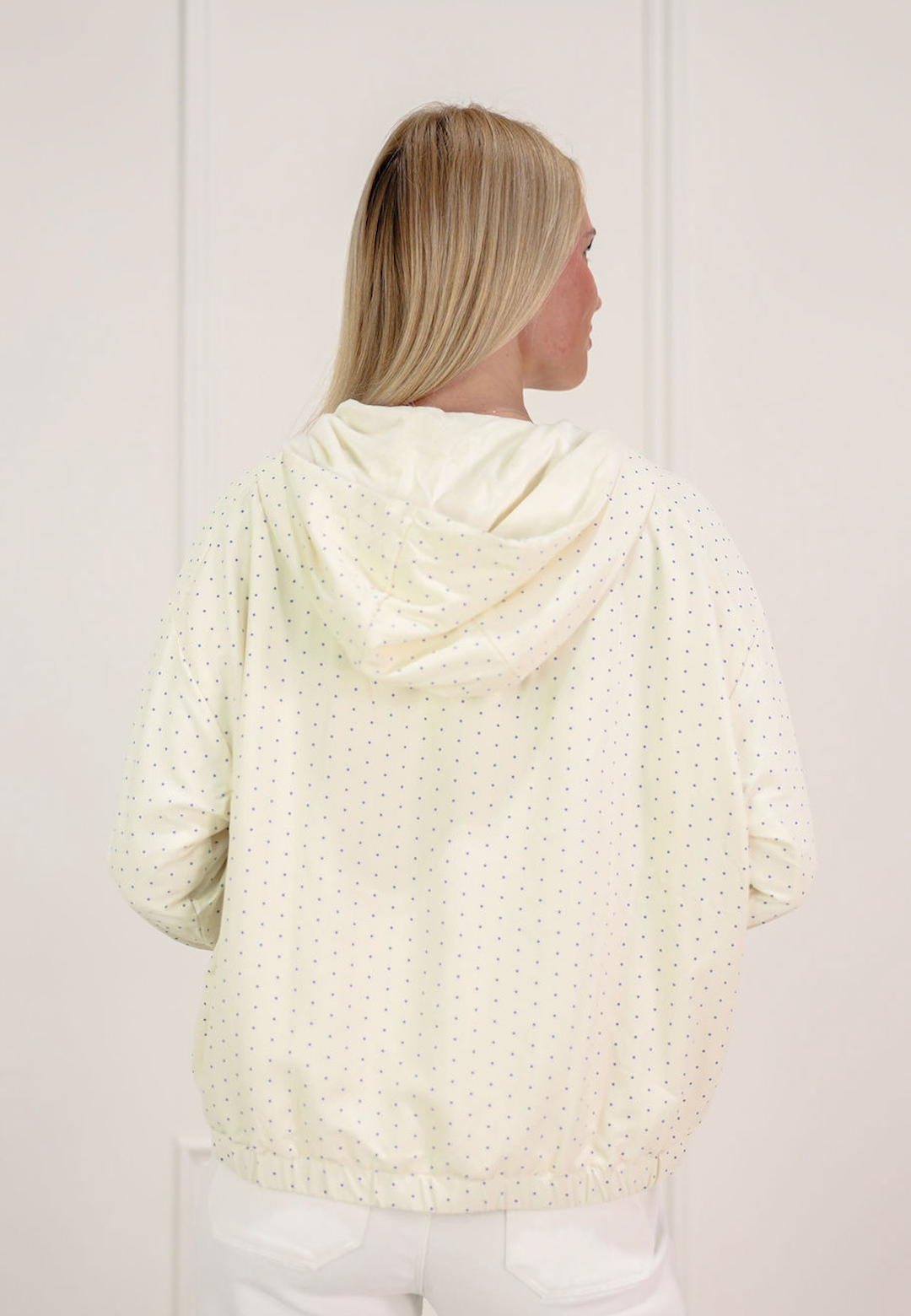 Cream Polka Dot Jacket