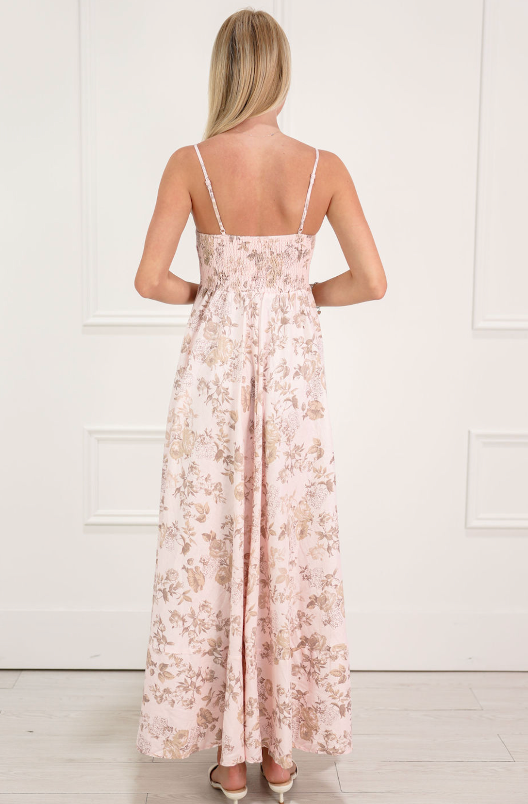 Quiet Florals Maxi Dress