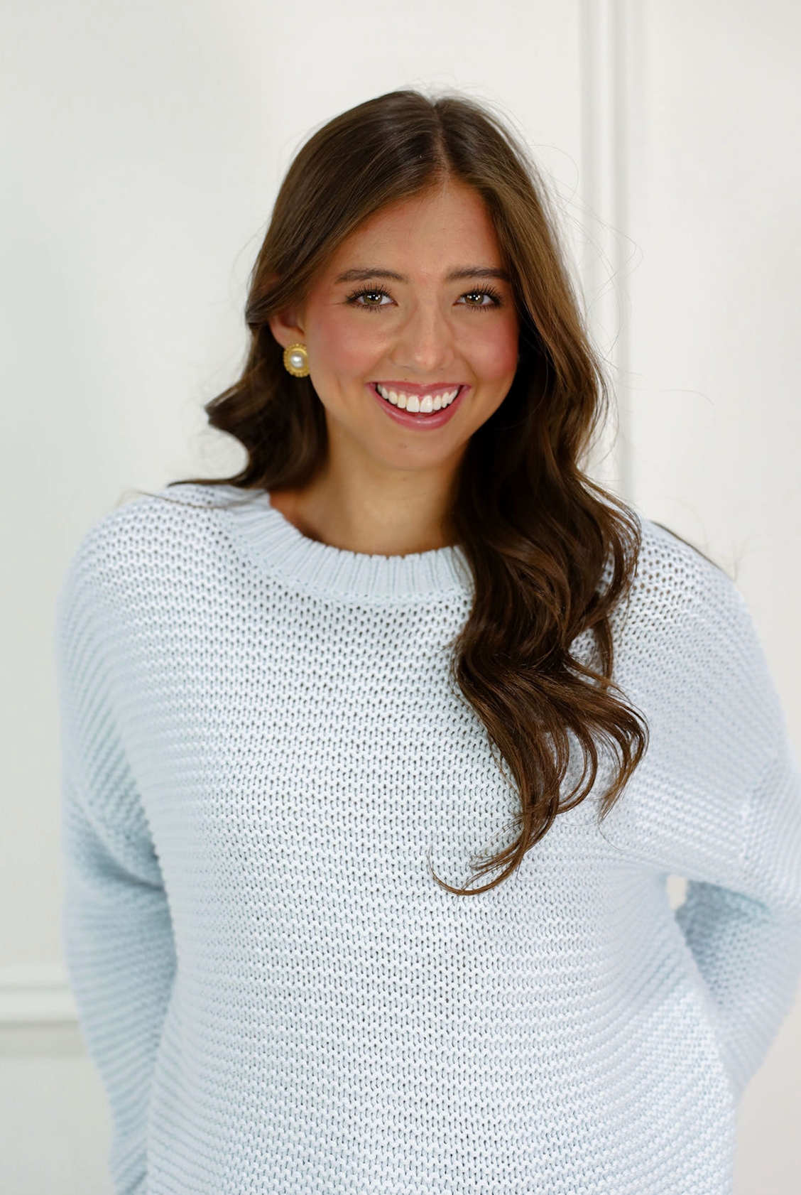 Ribbed Crewneck Sweater Mint
