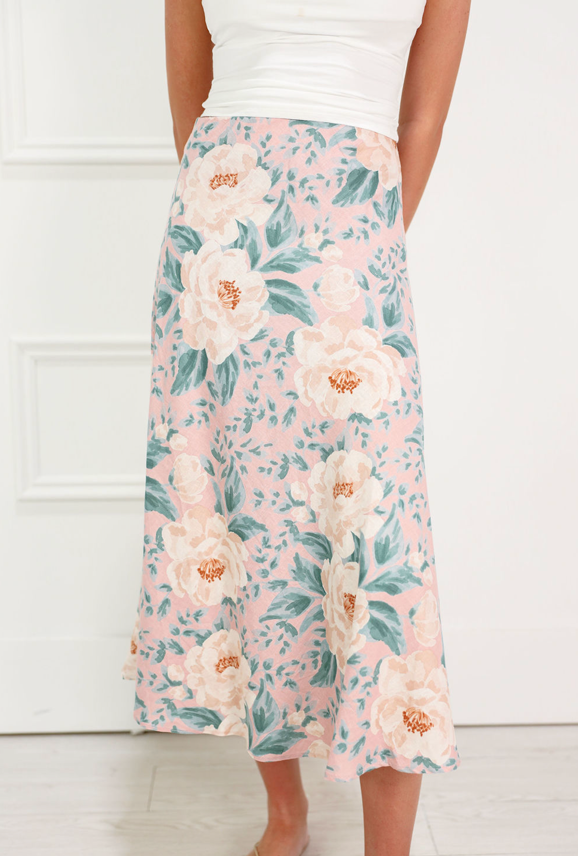 Edith Floral Maxi Skirt