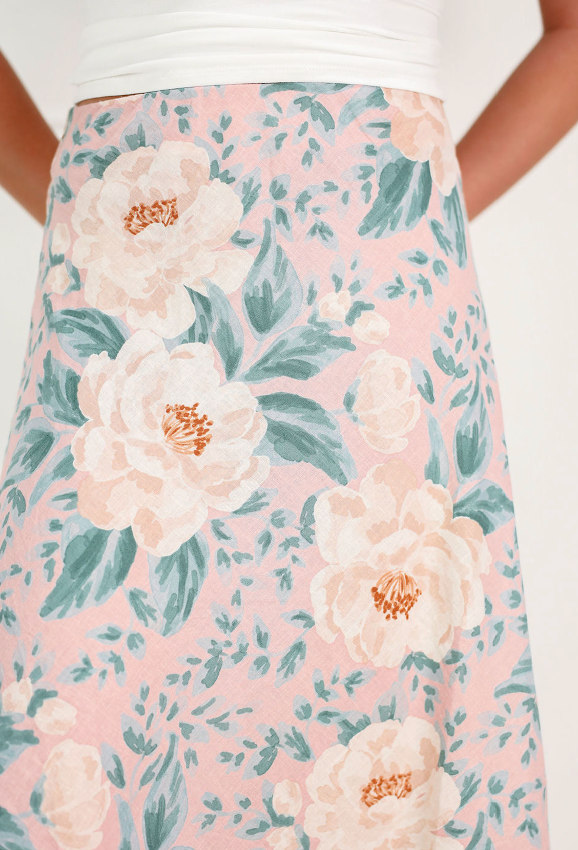 Edith Floral Maxi Skirt