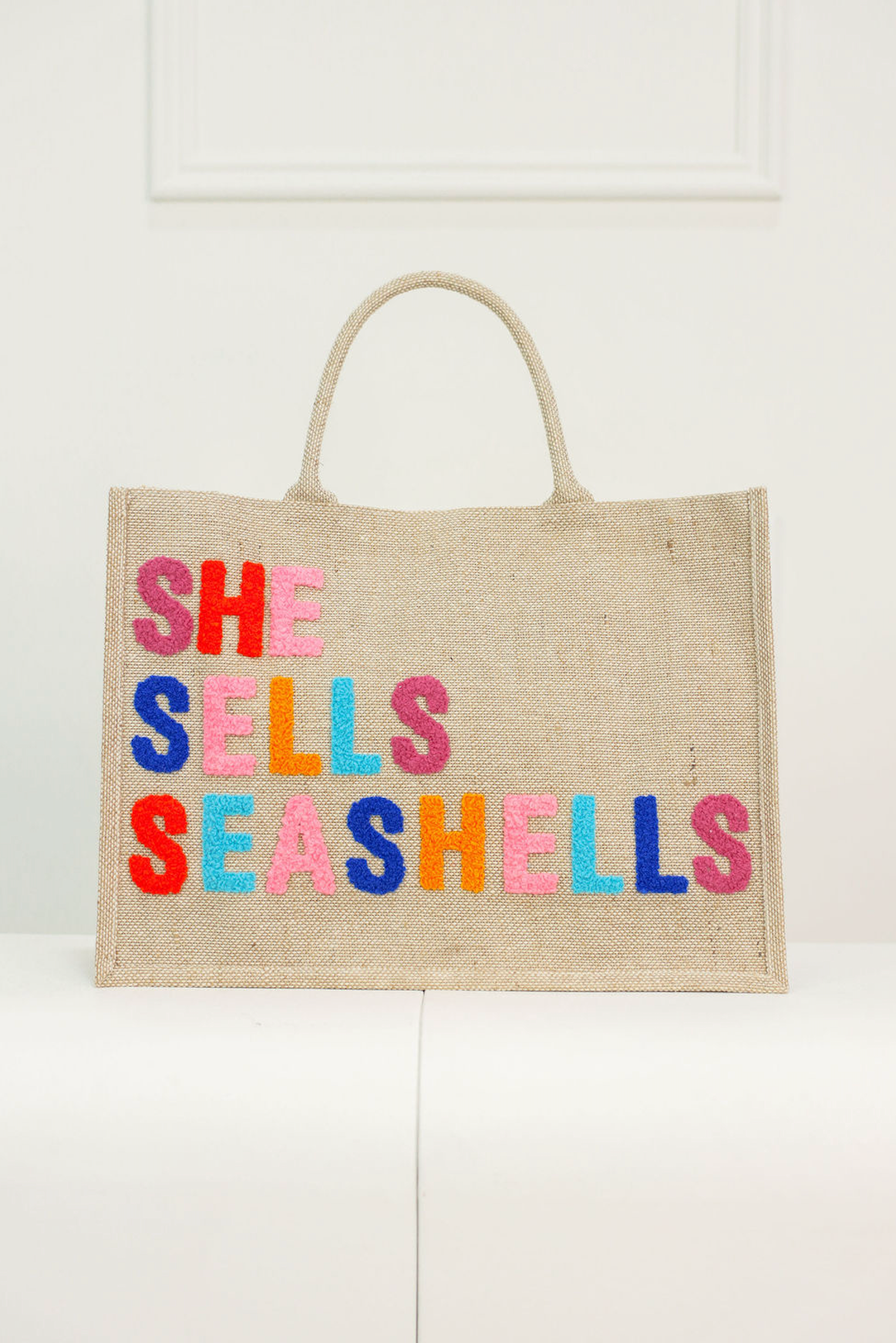 She Sells Seashells Beach Bag