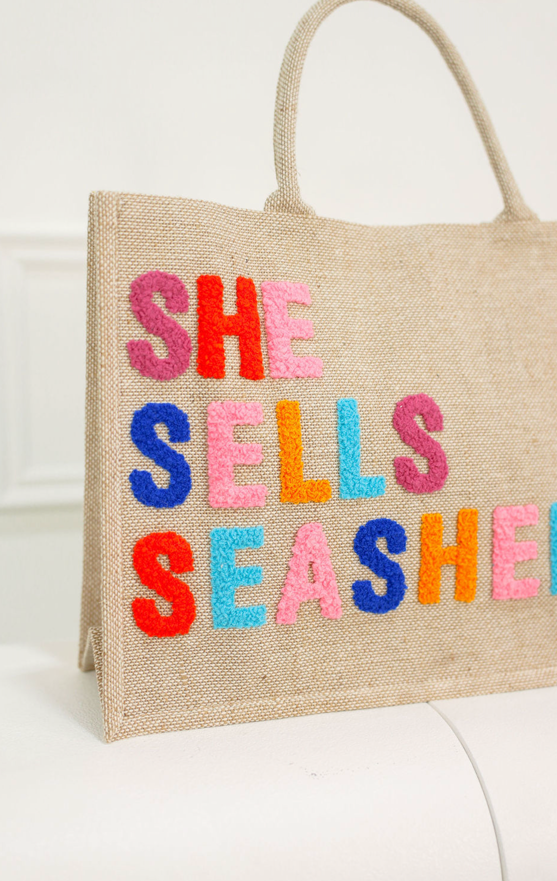 She Sells Seashells Beach Bag