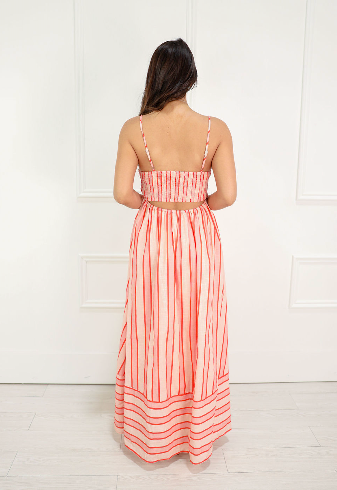 Amoundi Stripe Maxi Dress