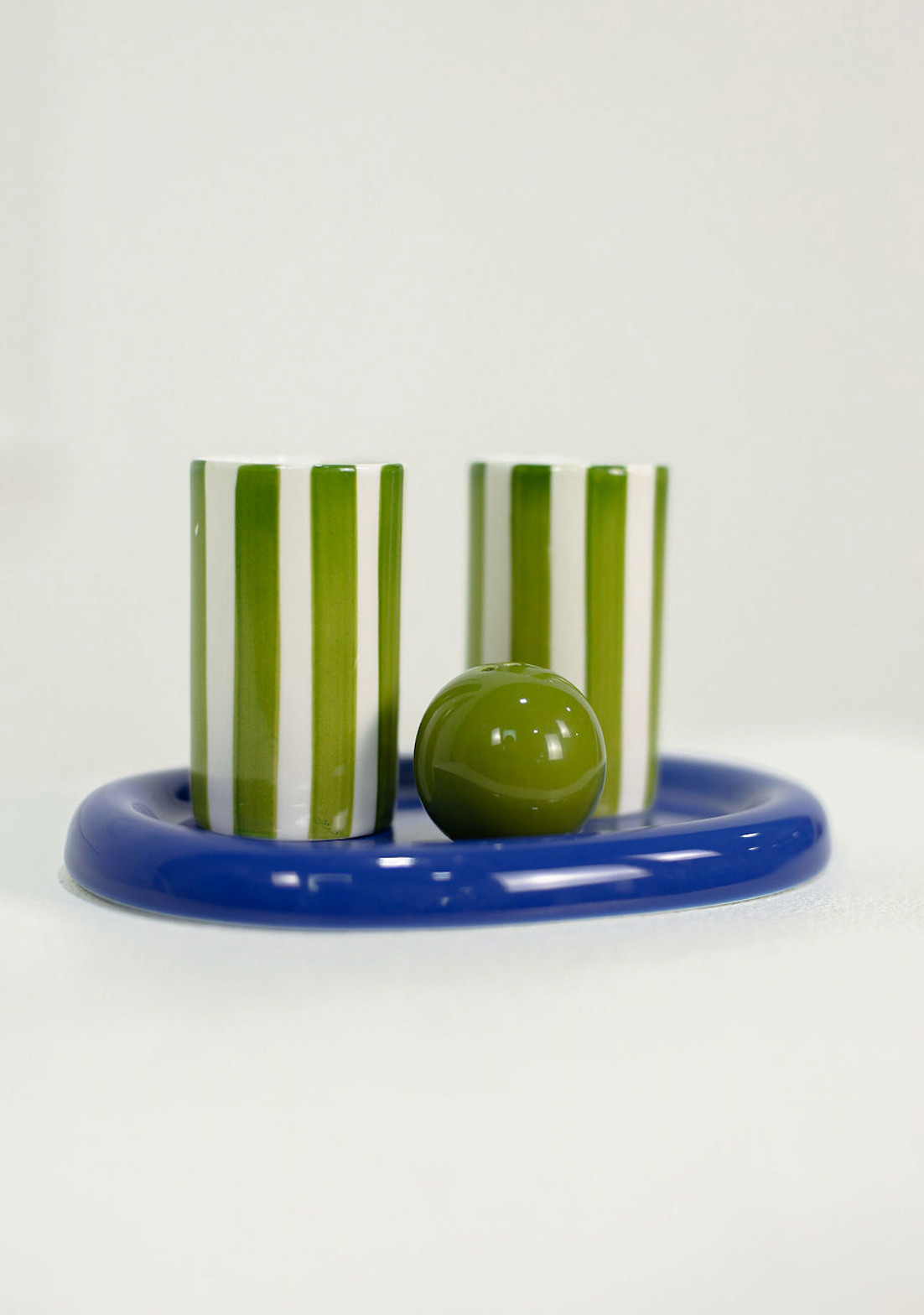 Shot Glass Set w/ Tray & Shaker