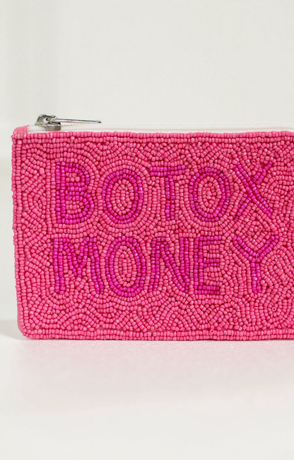 Pink Botox Money Coin Wallet