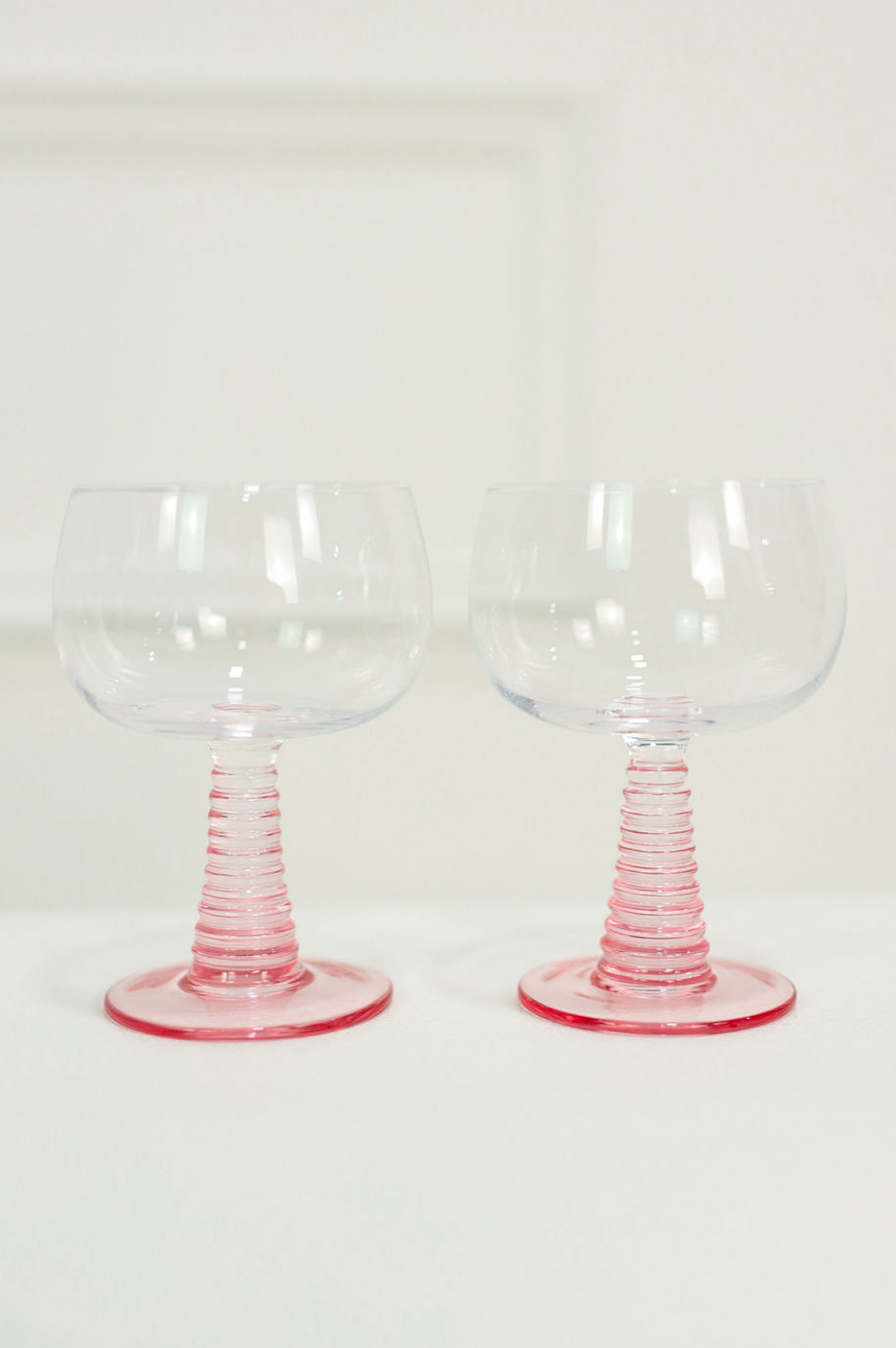Romy Wine Glasses Set Of 2 Blush