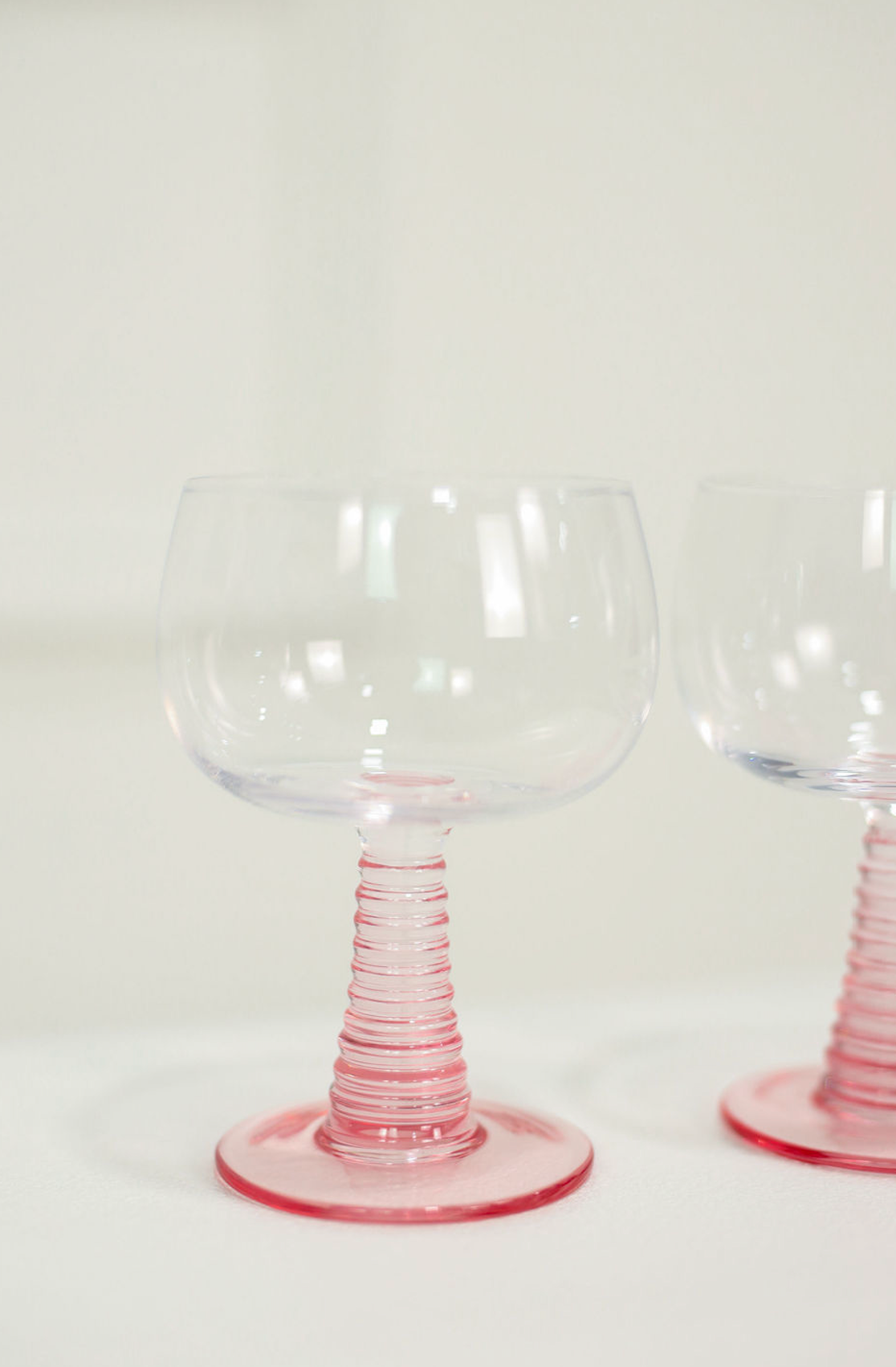 Romy Wine Glasses Set Of 2 Blush