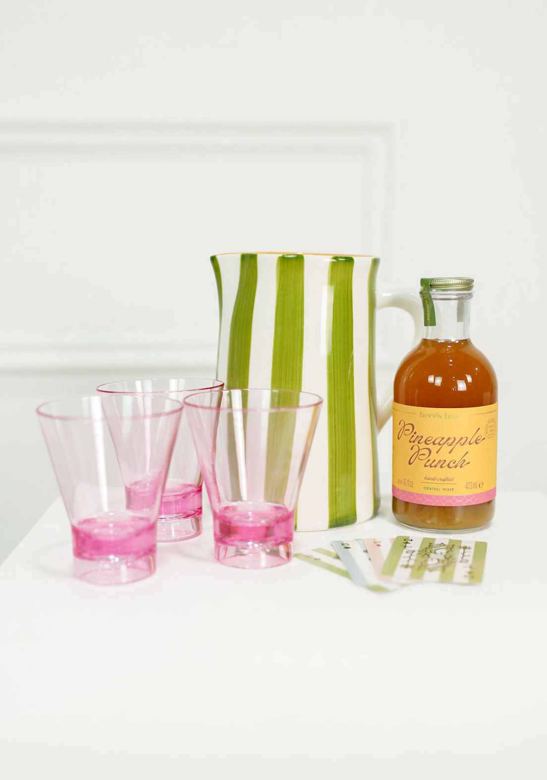 Gilda Glasses Set Of 4 Lilac