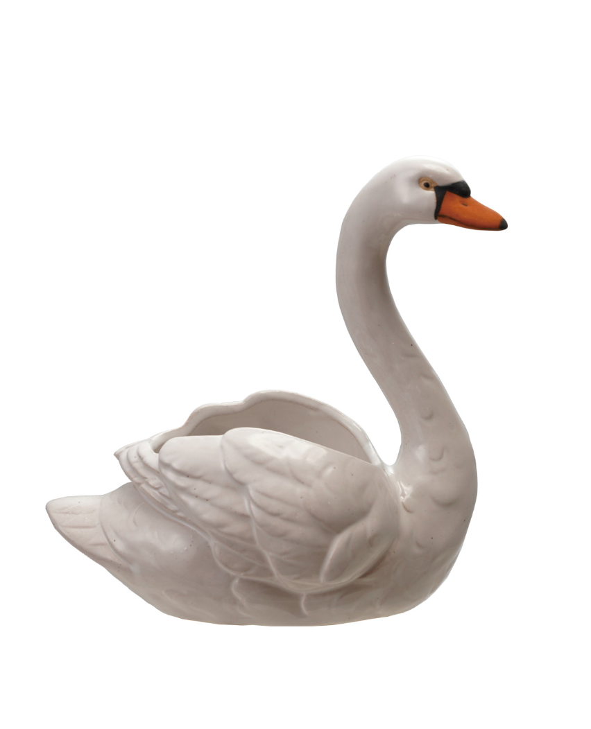 Swan Planter