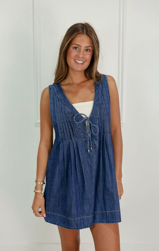 Marley Denim Romper