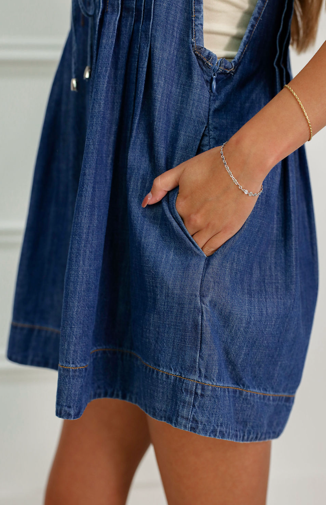 Marley Denim Romper