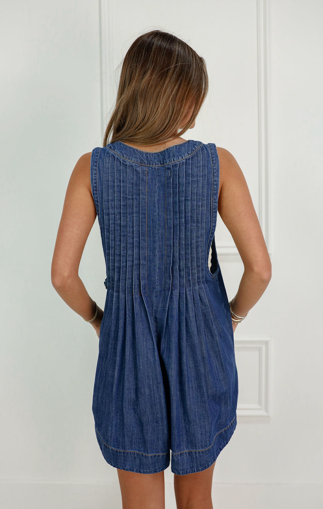 Marley Denim Romper