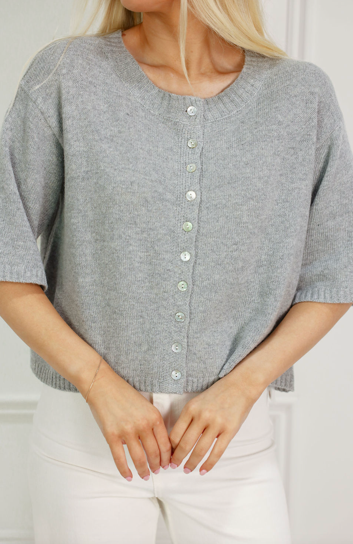Stacey Cardigan Grey