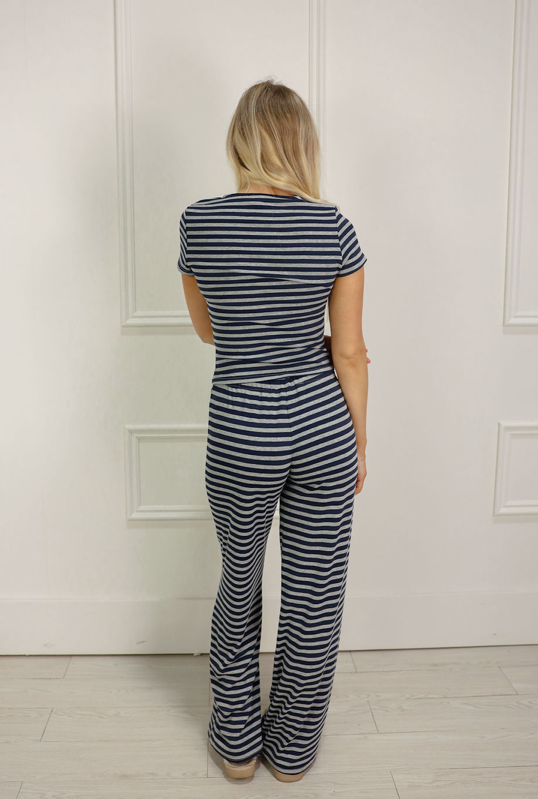 Ronnie Stripe Top & Pants Set of 2