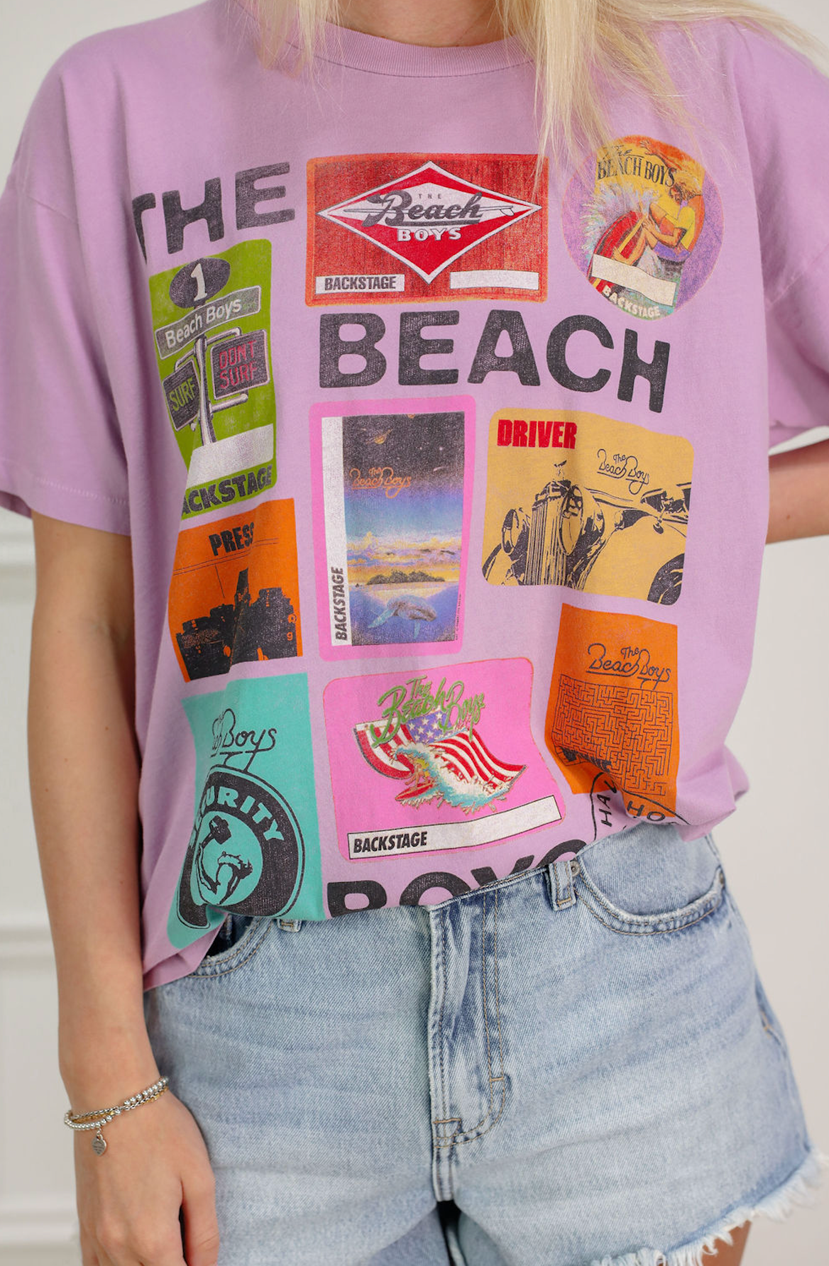 The Beach Boys Back Stage Merch Tee
