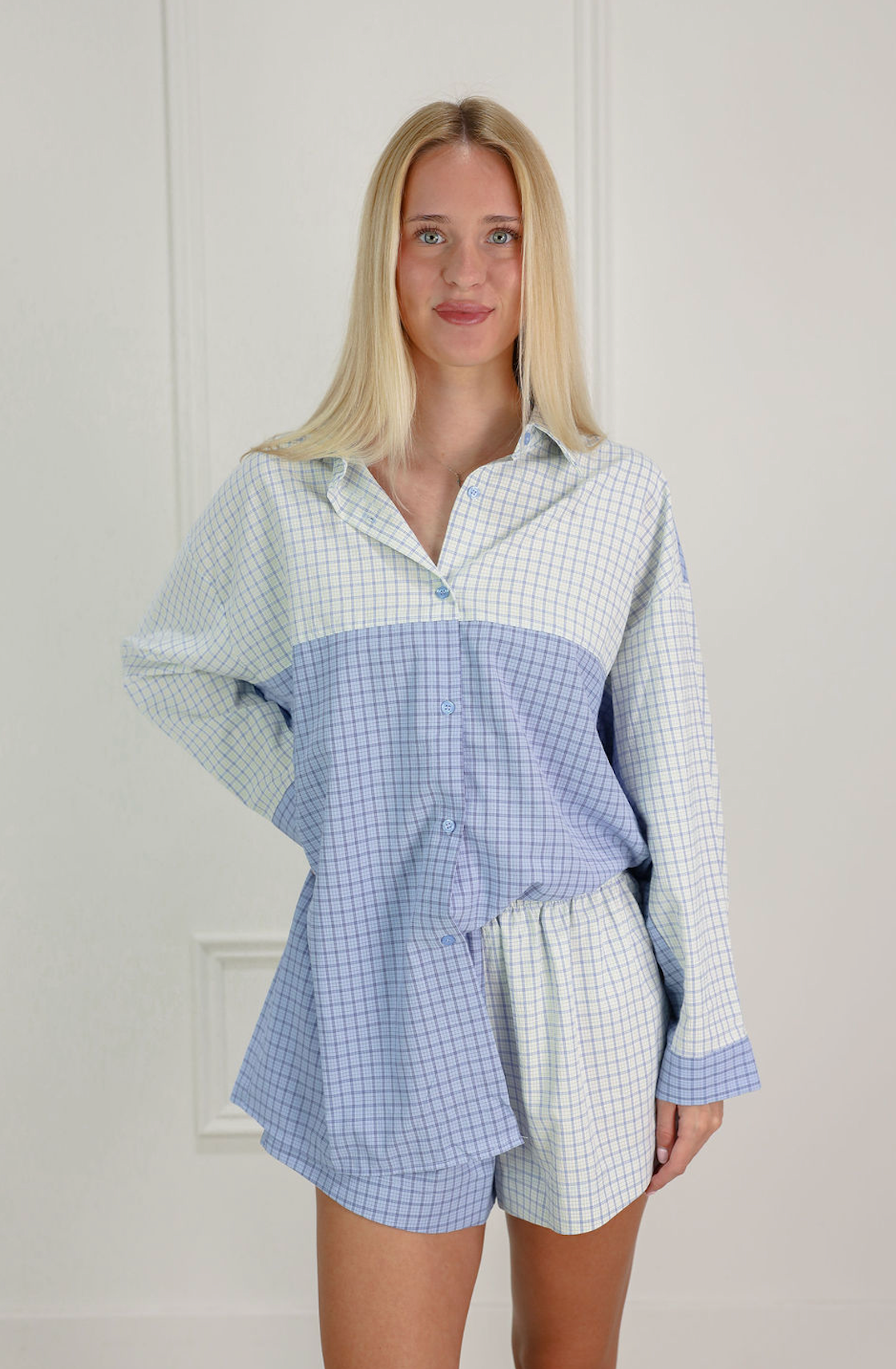 Long Sleeve Shirt & Shorts Set of 2
