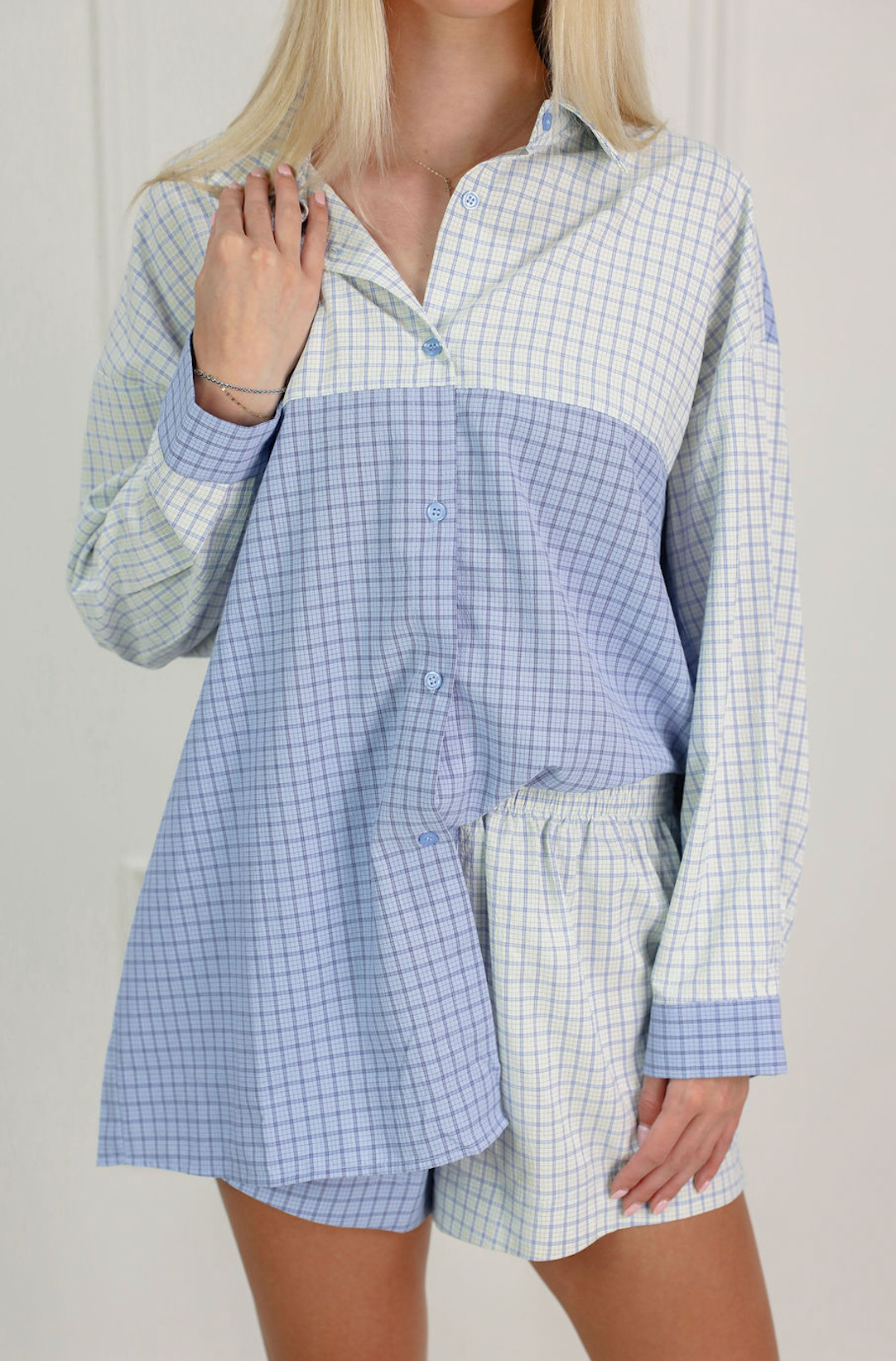 Long Sleeve Shirt & Shorts Set of 2