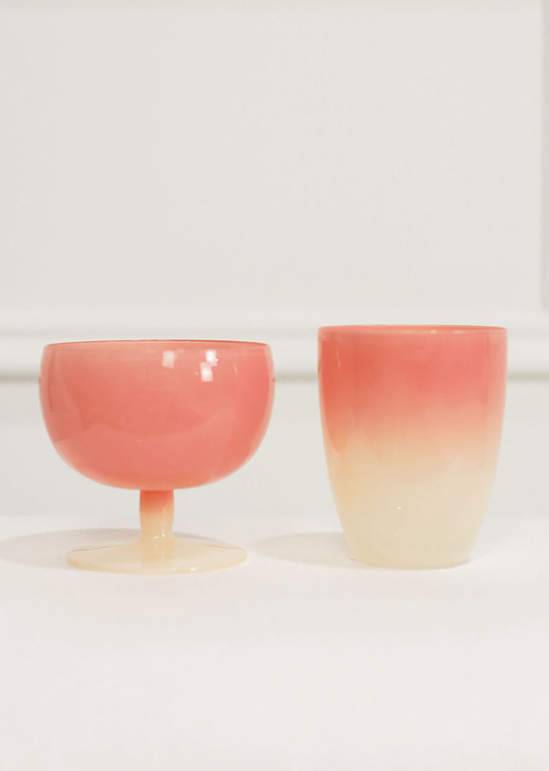Two Tone Drinking Glass