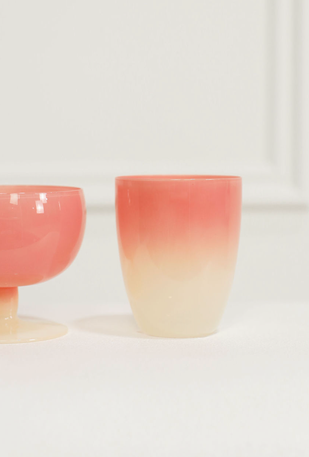 Two Tone Drinking Glass