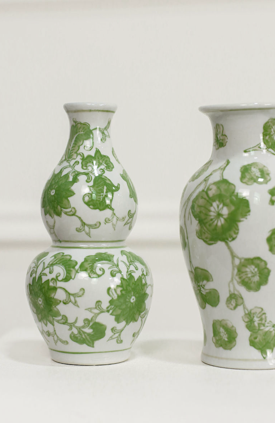 Floral Stoneware Vase
