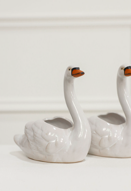 Swan Planter
